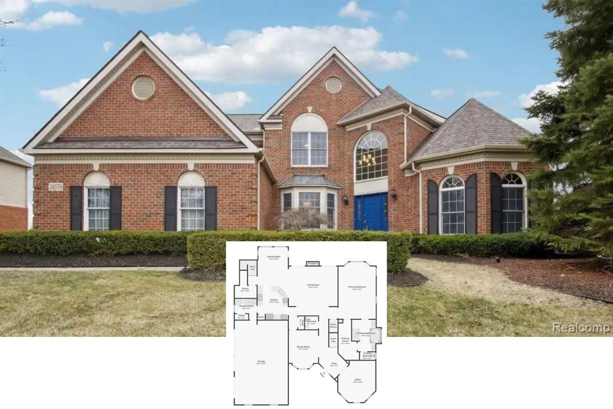 4-Bedroom Traditional Brick Home with Loft and Finished Basement (3,406 Sq. Ft. Floor Plan)