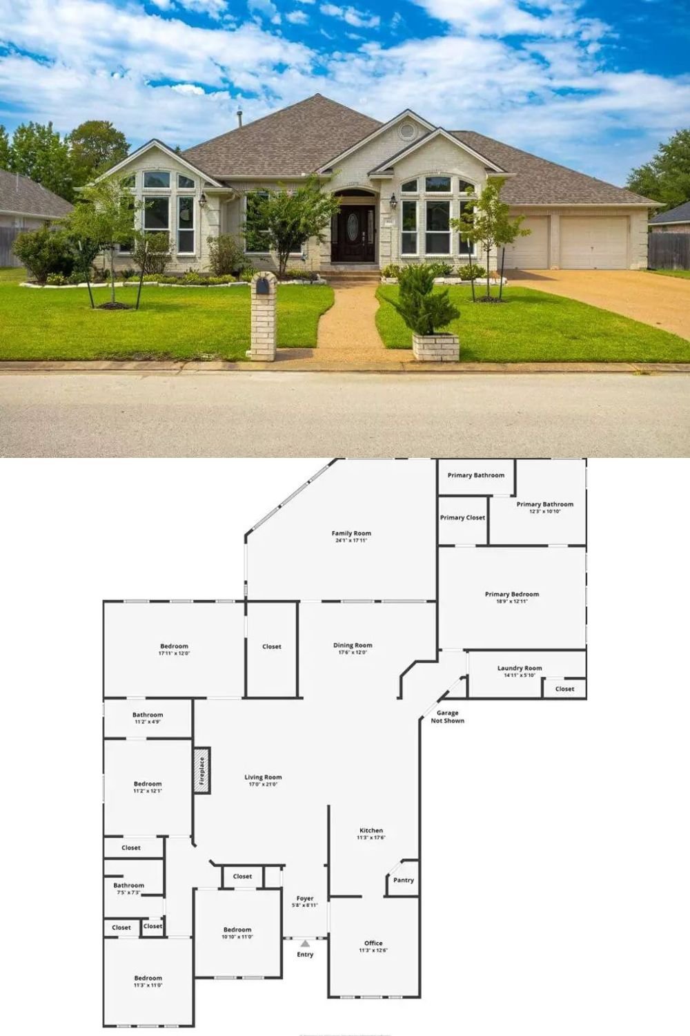 3-Bedroom Tuscan Home with Open Living Space and 3-Car Garage (2,229 Sq. Ft. Floor Plan)