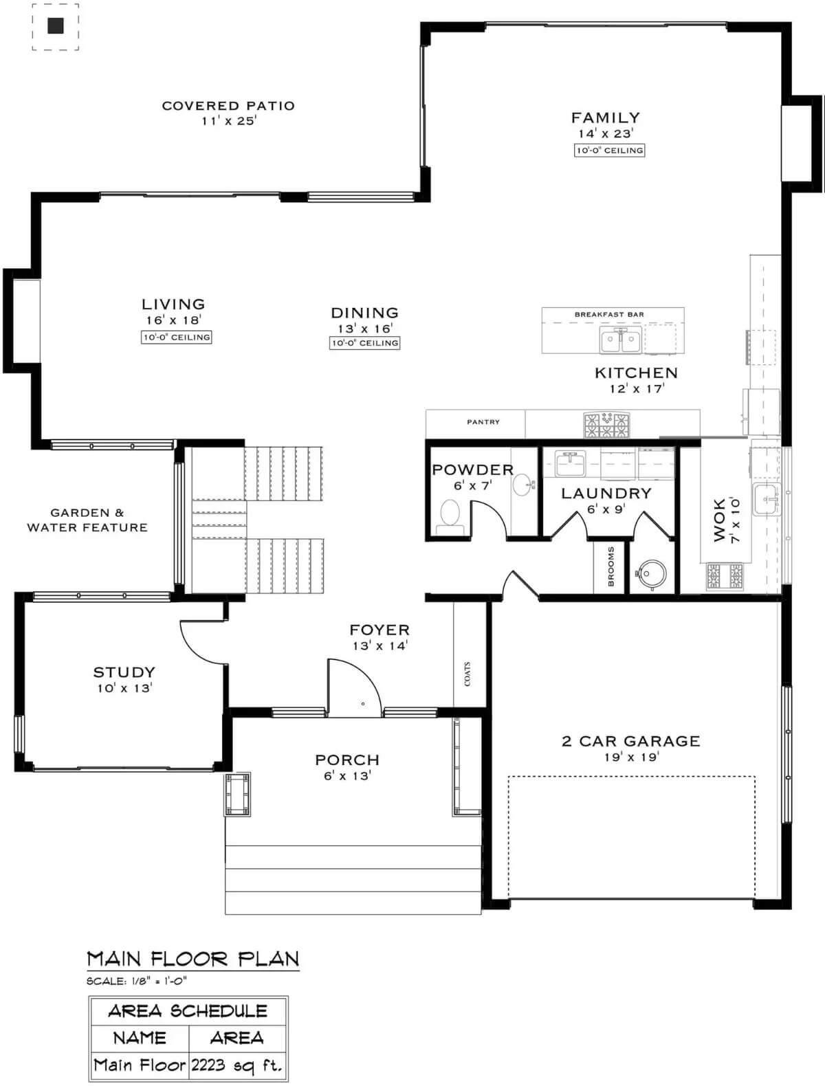 Explore the Thoughtful Layout and Ample Space of This Main Floor Plan