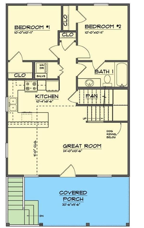 Check Out the Open Plan Living Area Anchored by a Central Great Room