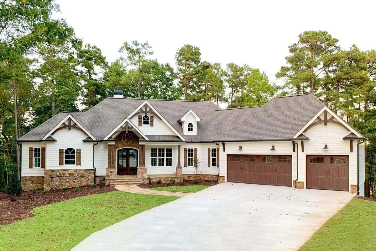Charming Craftsman Home with Distinctive Gable Accents