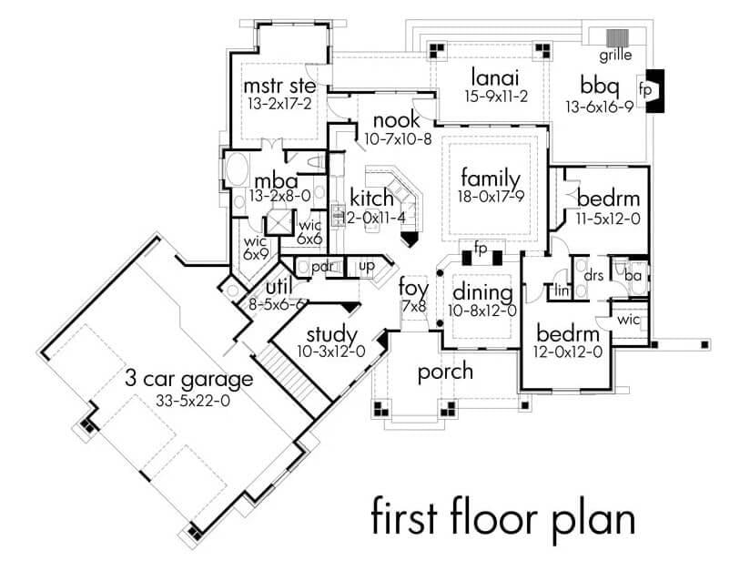 Exploring the Spacious Flow of This Craftsman-Inspired Main Floor