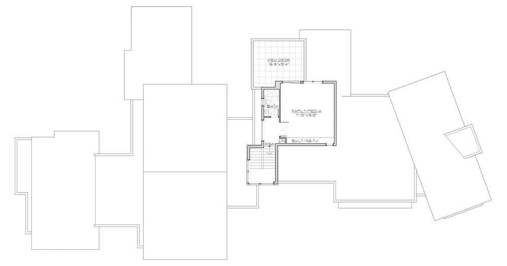 Exploring the Versatile Upper Floor Layout with a View Deck