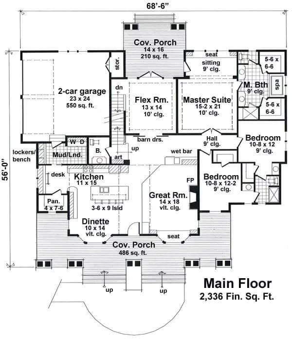 Functional Flow in This Thoughtfully Designed Main Floor Layout