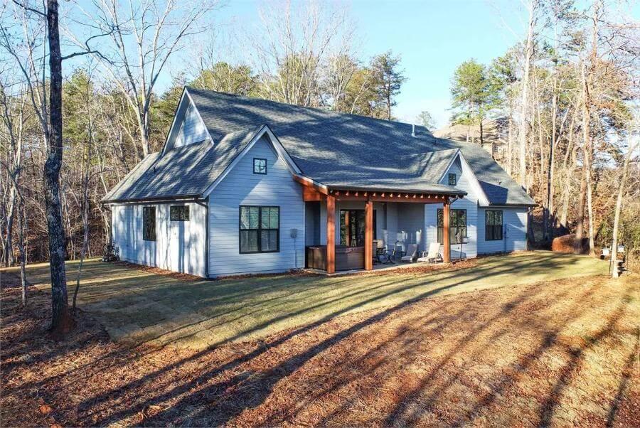 Look at Those Rich Timber Accents on This Home