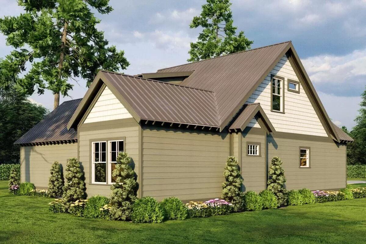 Traditional Craftsman Exterior with Appealing Gable Rooflines