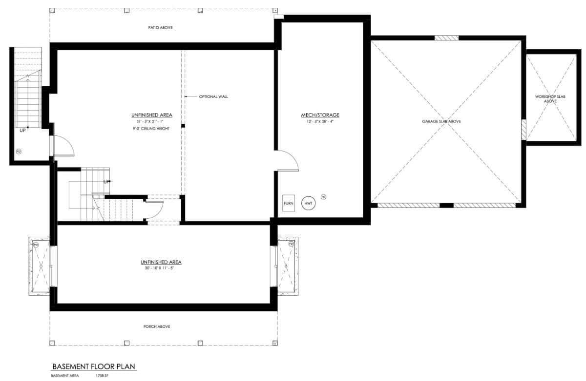 Discover the Potential of This Spacious Unfinished Basement