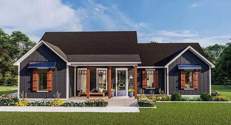 Embrace Farmhouse Simplicity with Bold Exterior Colors