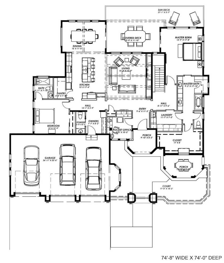 Exploring the Spacious Flow of This Open-Concept Home