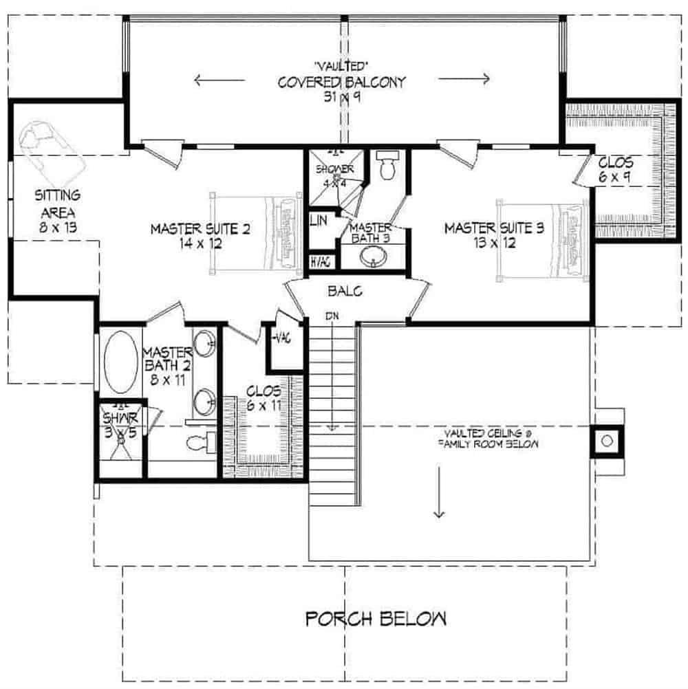 Explore the Upper-Level Retreat with Dual Master Suites