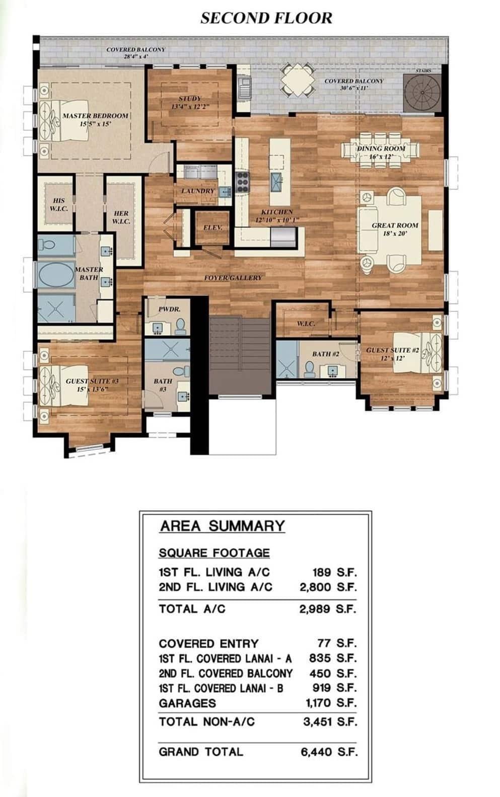 Exploring the Expansive Second Floor with a Cozy Study Nook