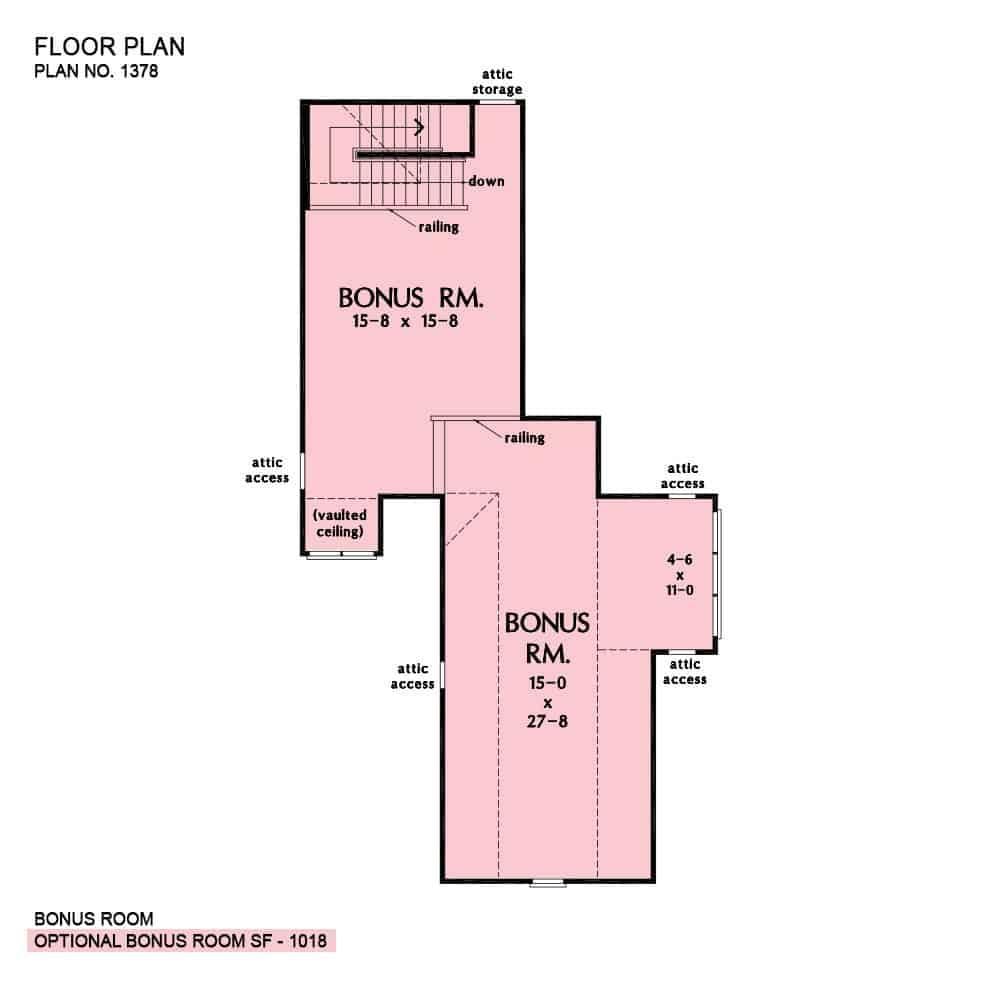 Check Out This Versatile Bonus Room Layout