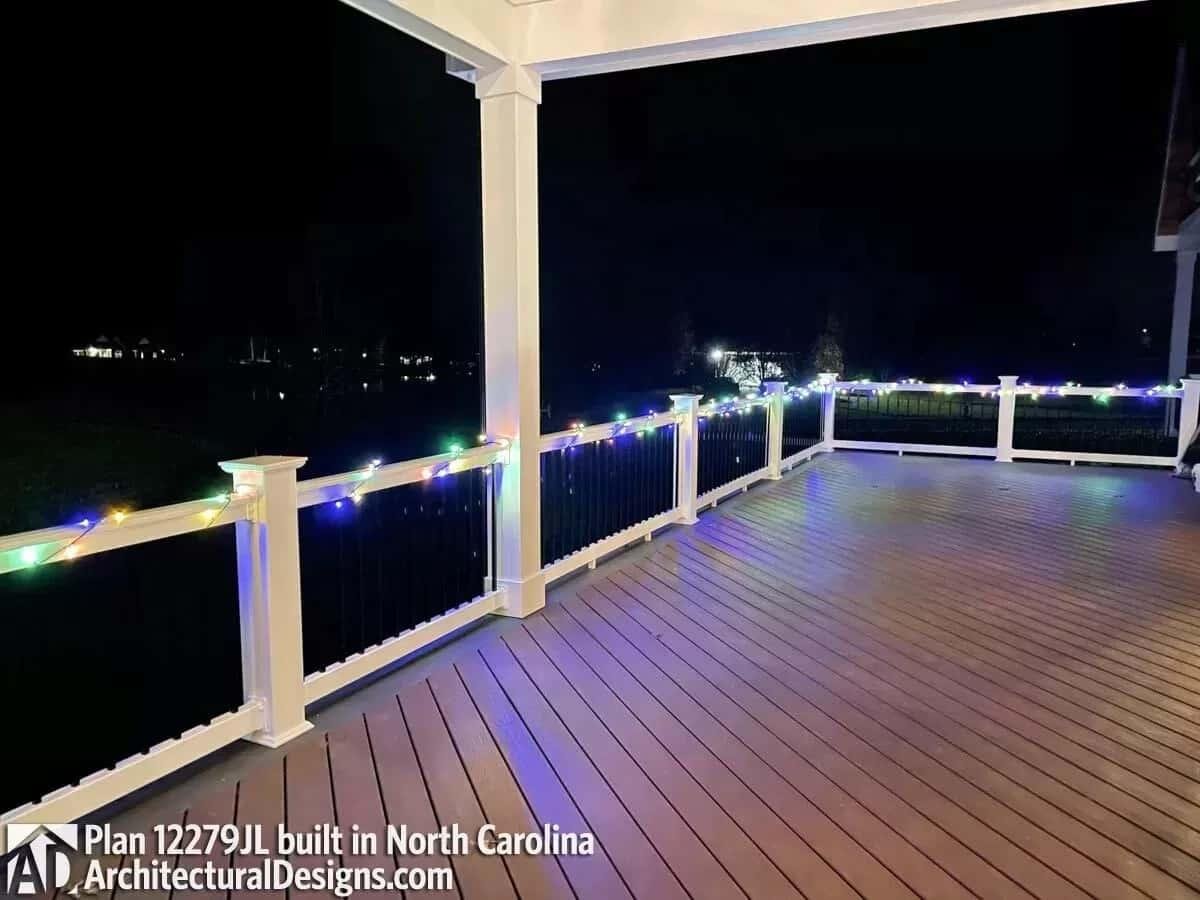 Colorful Patio Lights Creating a Festive Outdoor Retreat