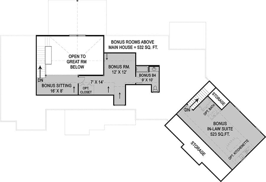 Bonus Spaces Galore: A Peek at the Versatile Upper Floor