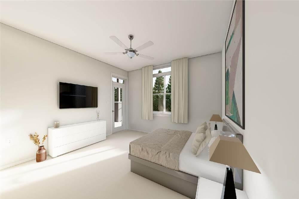 Step Into This Minimalist Bedroom with a Touch of Nature