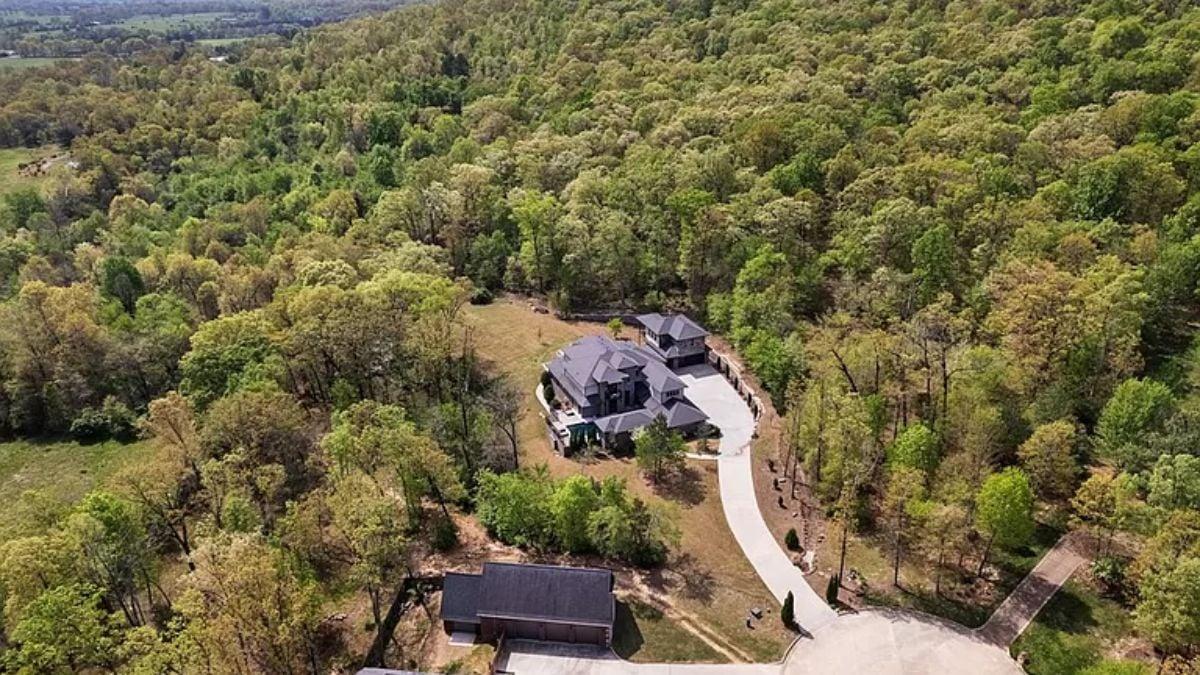 A Secluded Retreat Nestled in Lush Woodlands