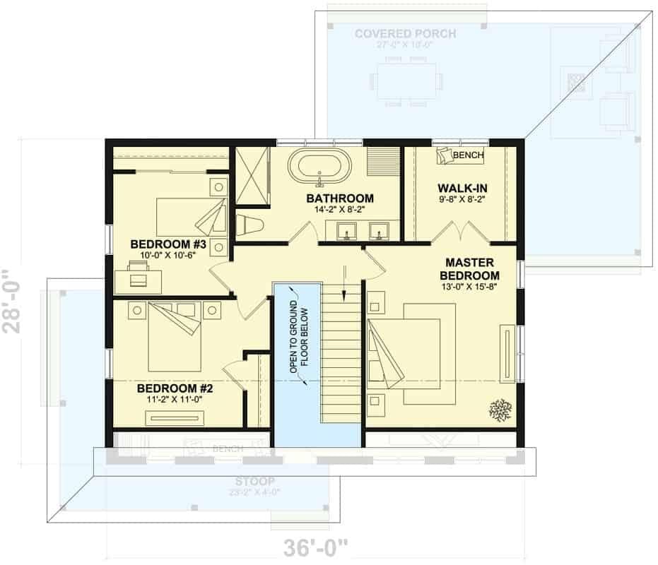 Explore the Thoughtful Layout of This Three-Bedroom Floor Plan
