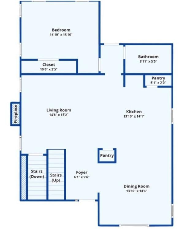 Explore the Thoughtful Layout With a Handy Double Pantry Feature