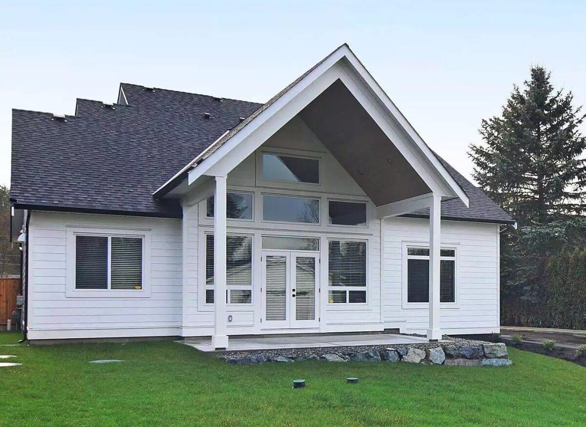 Take in the Expansive Gable Porch of This Craftsman Beauty