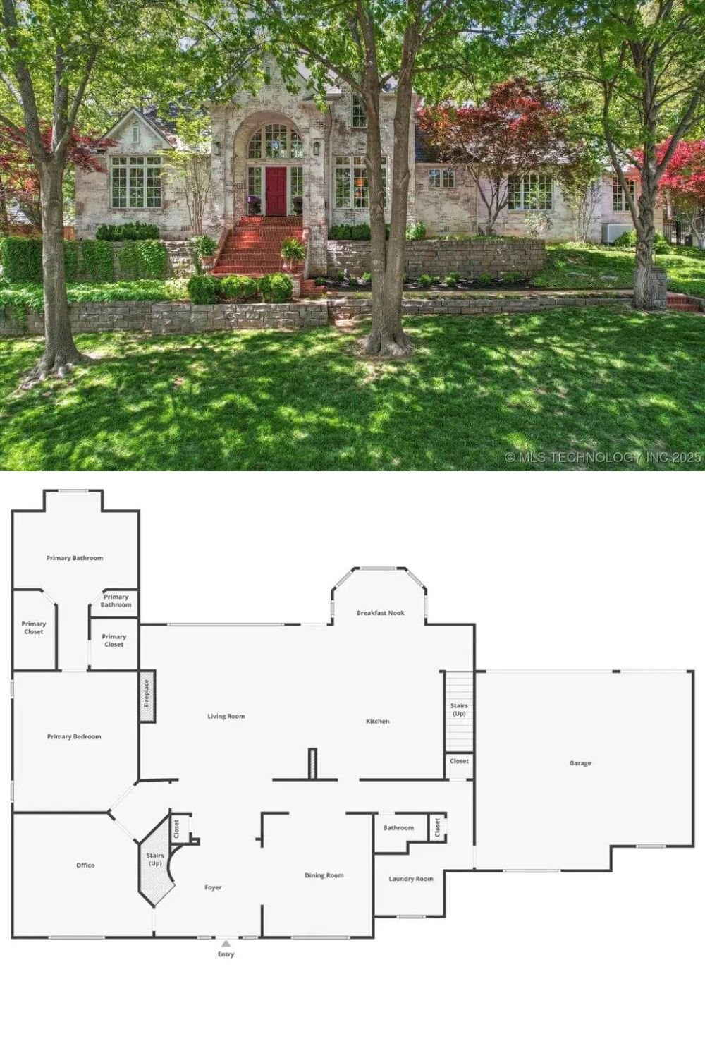 Traditional 5-Bedroom European-Style Home with Balcony and Rear-Entry Garage (4,741 Sq. Ft. Floor Plan)