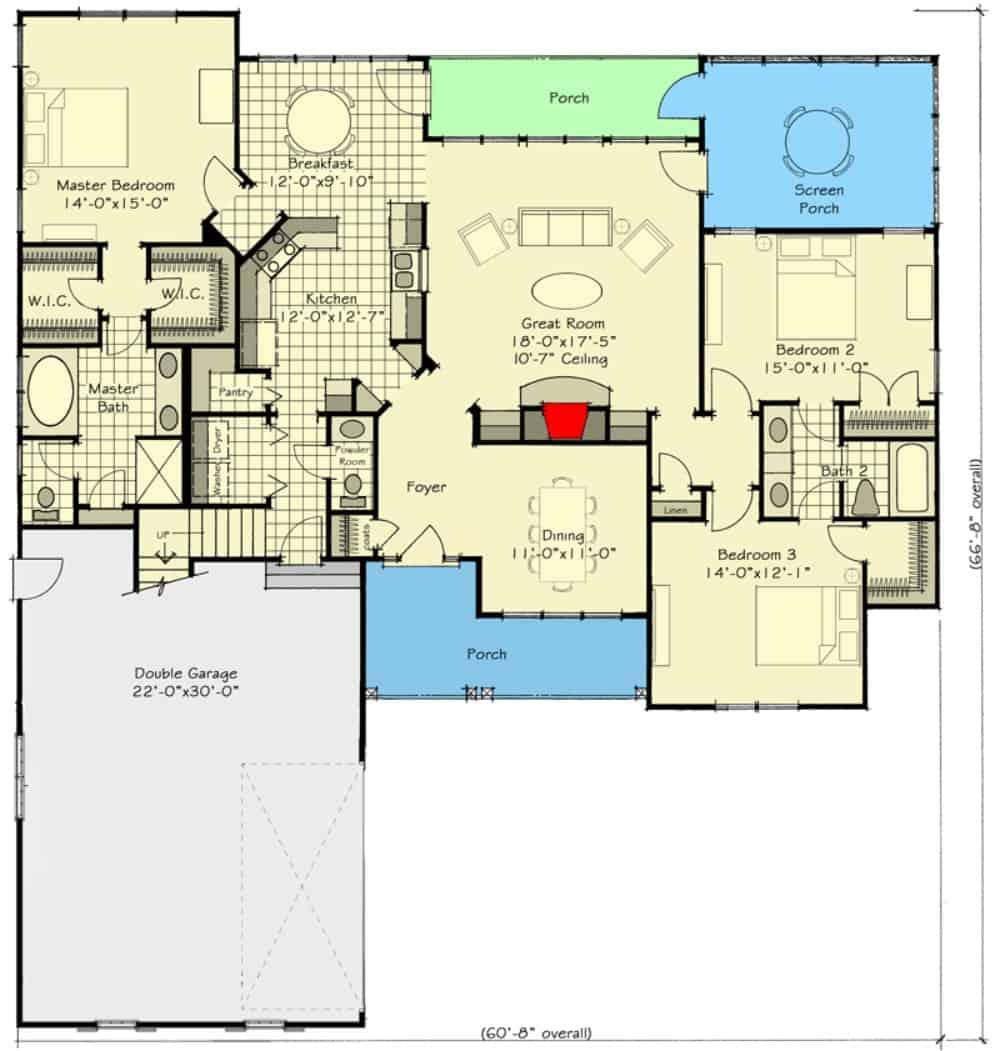 Explore This Thoughtfully Designed Floor Plan with a Spacious Great Room