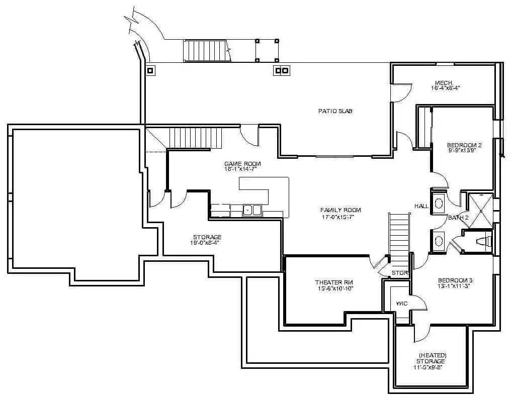 Exploring the Spacious Lower Level with a Game Room and Theater