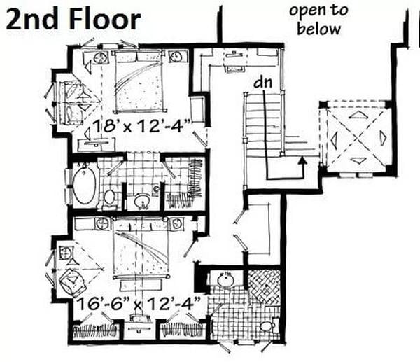 Second Floor Highlights: Spacious Bedrooms with Ensuite Charm