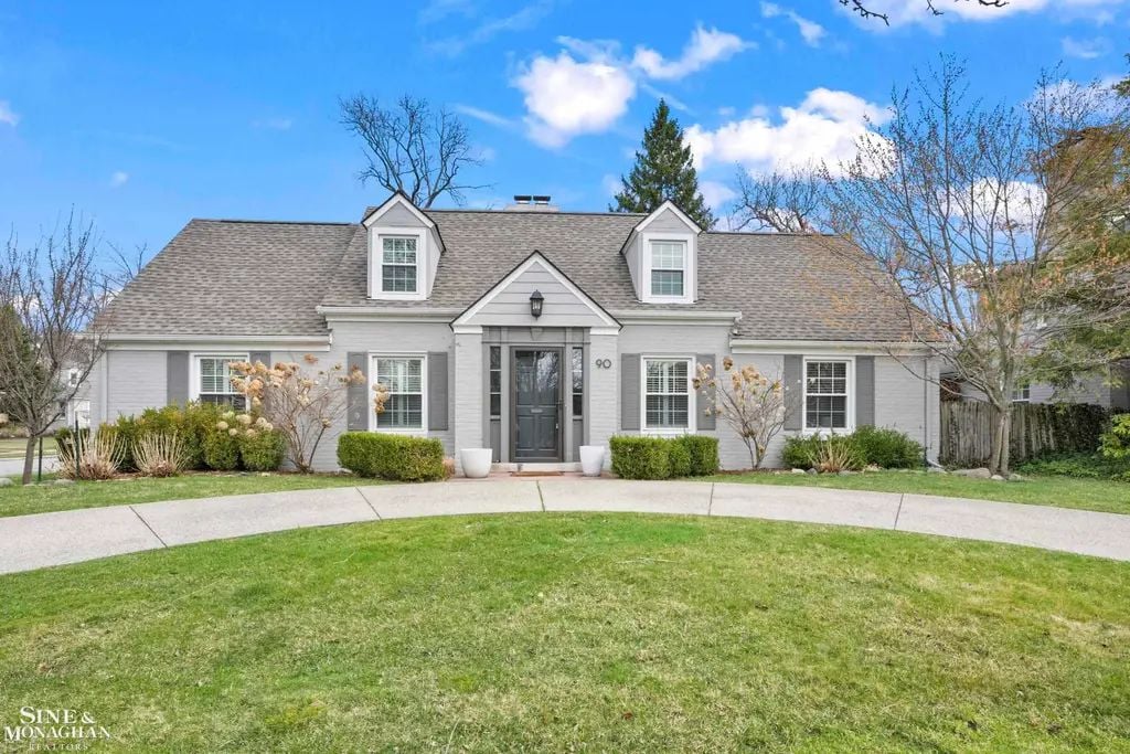 Cape Cod-Style 4-Bedroom Home with Rear Garage and Basement Expansion (2,500 Sq. Ft. Floor Plan)