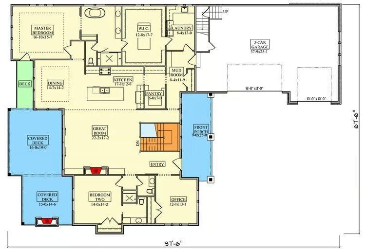 Discover the Spacious Flow of This Thoughtfully Designed Floor Plan