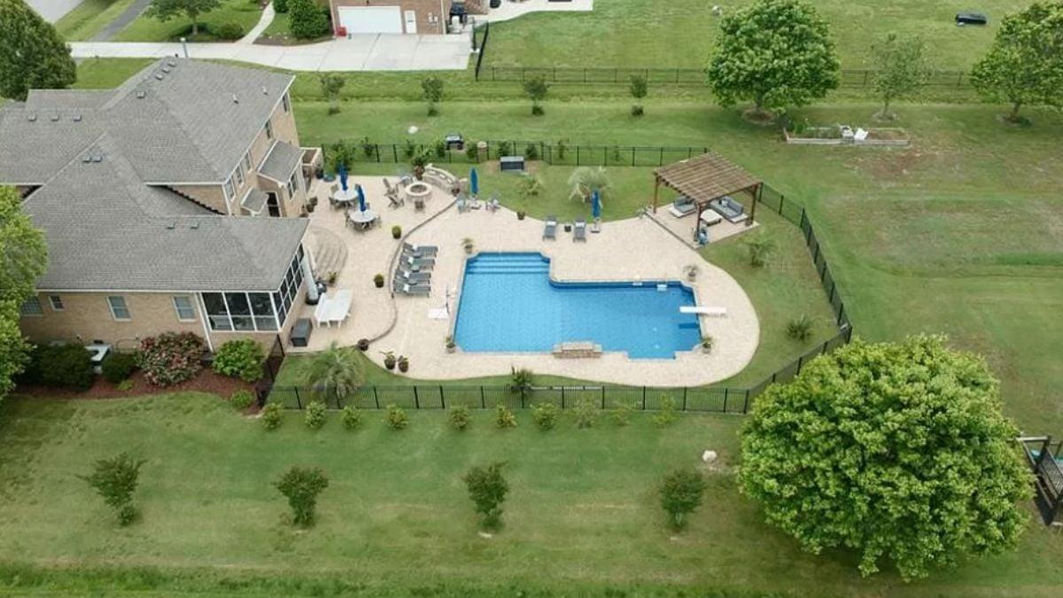 Wow, Look at This Expansive Pool and Lounge Area