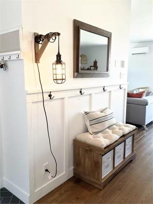 Efficient Entryway with Thoughtful Storage Solutions
