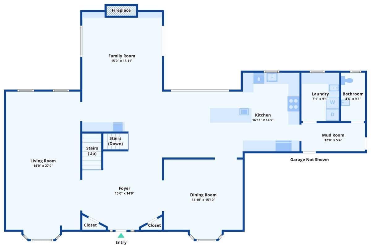 Look at This Functional Layout With a Dedicated Mud Room