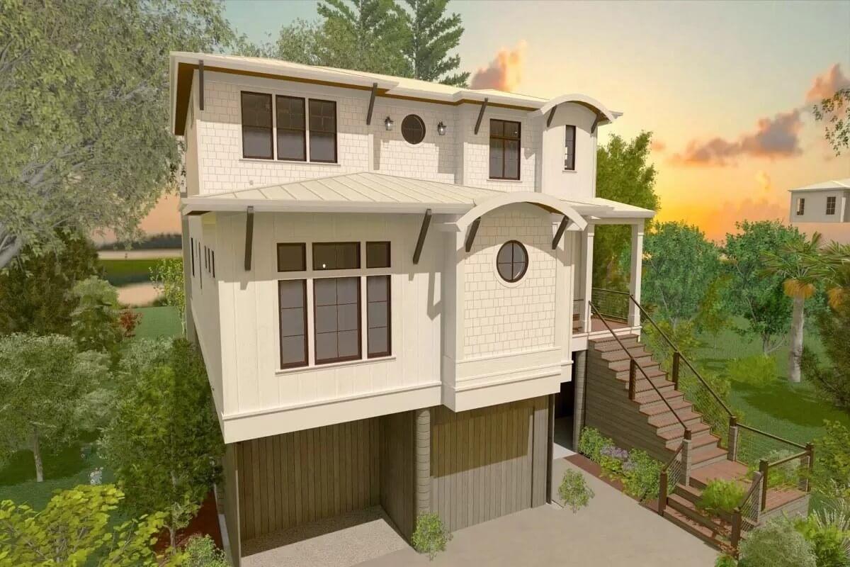 Admire the Craftsman Details in This Elevated Design