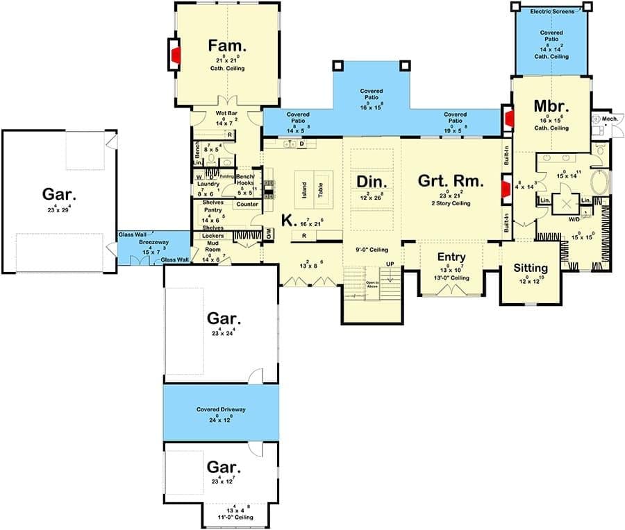 Explore the Flowing Layout of This Spacious Family Home