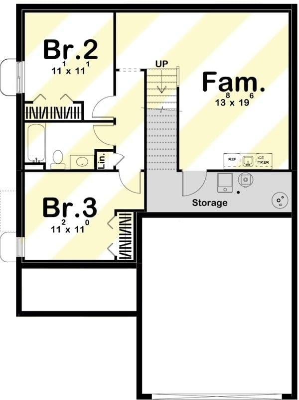 Exploring the Thoughtful Layout of This Basement Floor Plan
