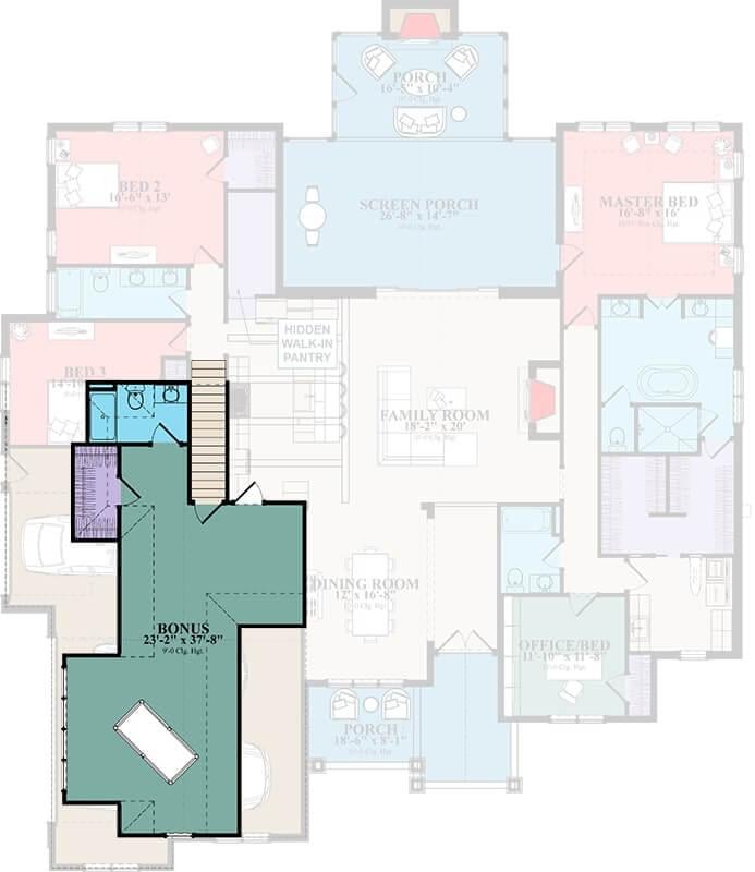 Discover the Versatility of This Expansive Bonus Room