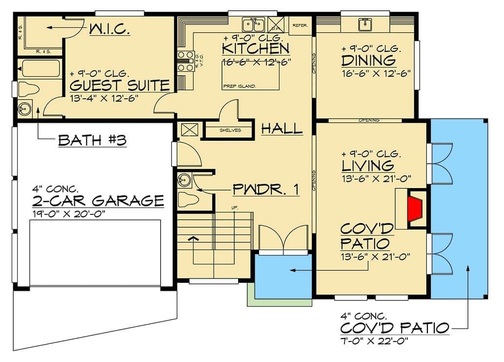 Explore the Flow of This Smartly Designed Layout