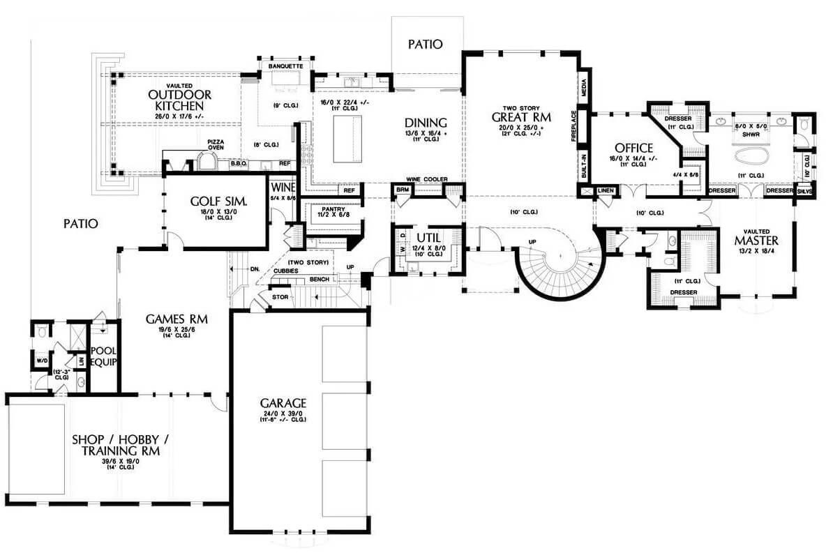 Notice the Spacious Layout Featuring an Incredible Wine Room