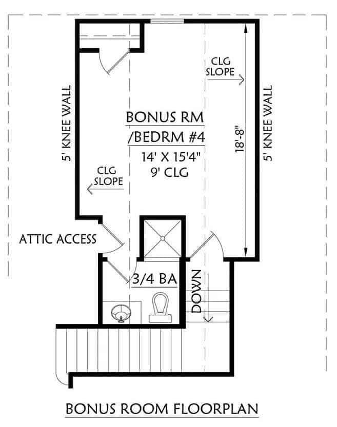 Explore This Versatile Bonus Room with Its Own Bathroom