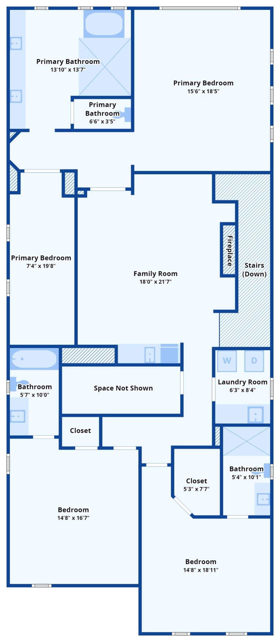 Primary Suite with Spa-like Bath to Escape the Everyday