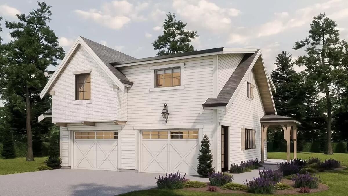 Classic Craftsman Home with Charming Double Garage