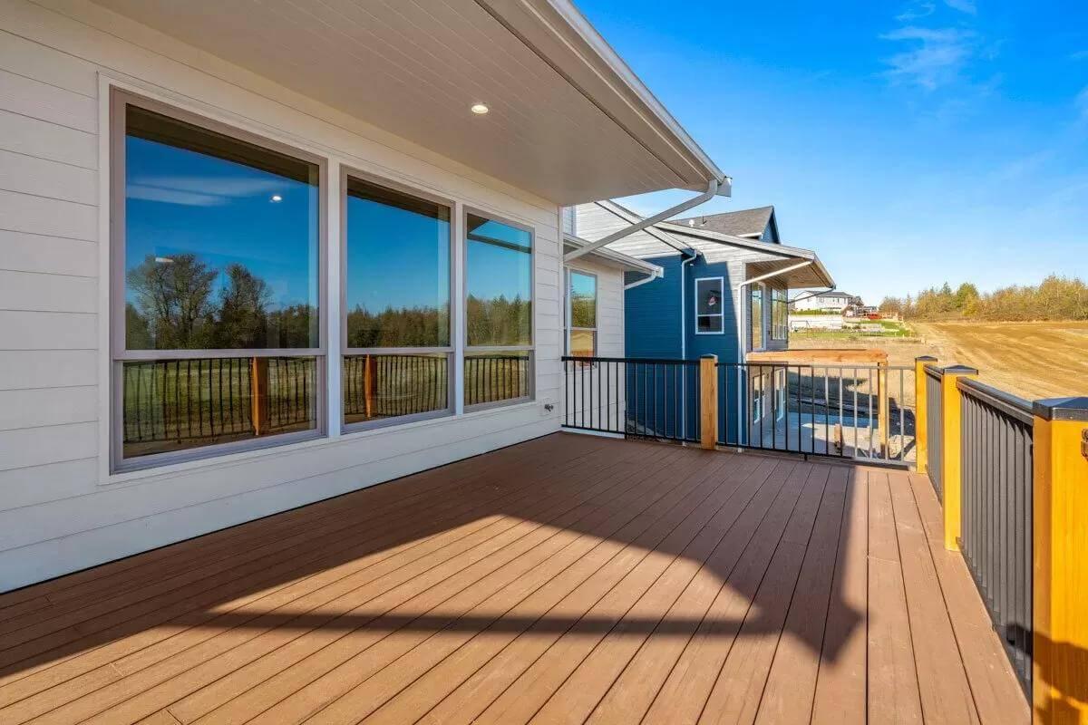 Relax on This Craftsman-Style Deck with Expansive Views