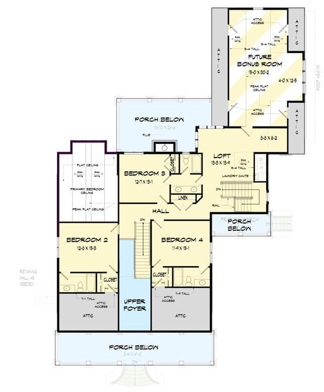 Explore the Second Floor with a Versatile Loft and Bonus Room