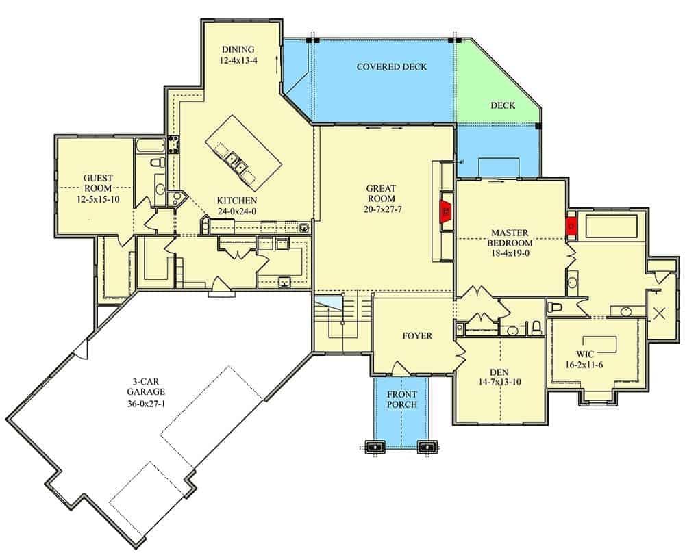 Explore the Spacious Layout with a 3-Car Garage