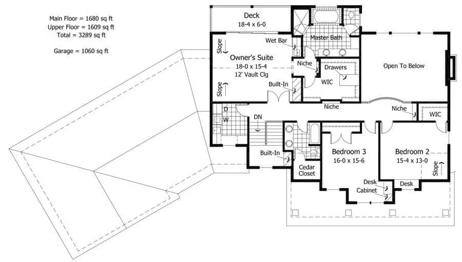 Explore the Upper Floor Layout Featuring a Generous Owner