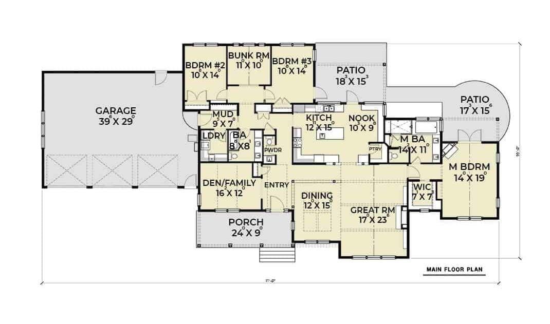 Explore This Spacious Floor Plan with a Wrap-Around Porch