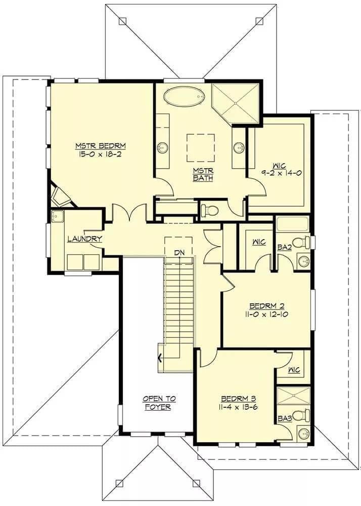 Explore the Spacious Master Suite with Extensive Walk-In Closet