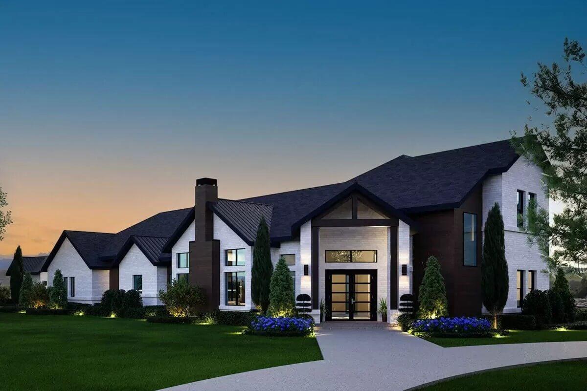 Explore the Seamless Blend of Modern and Traditional in This Home