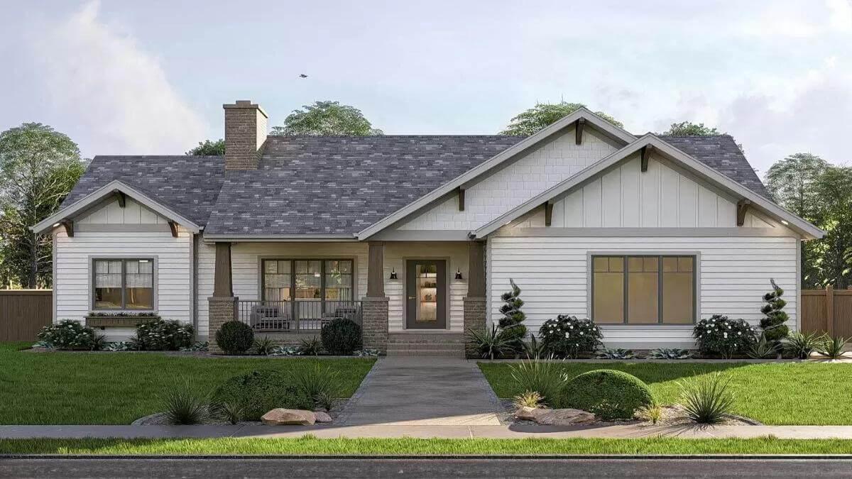 Explore the Timeless Charm of This Classic Gabled Roof Design