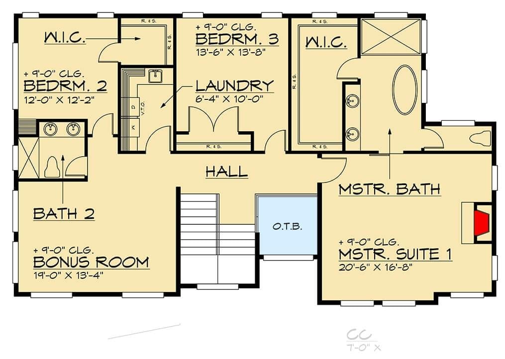 Explore the Spacious Upper Floor with a Versatile Bonus Room